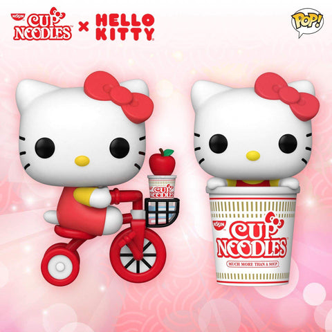 Funko Pop! Sanrio: Hello Kitty X Nissin Set of 2