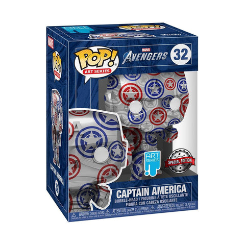 Funko Pop! Artist Series: Patriotic Age - Captain America in Stark Tech Suit (Special Edition)