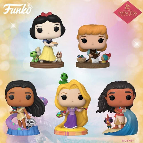 Funko Pop! Disney: Ultimate Princess Set of 5